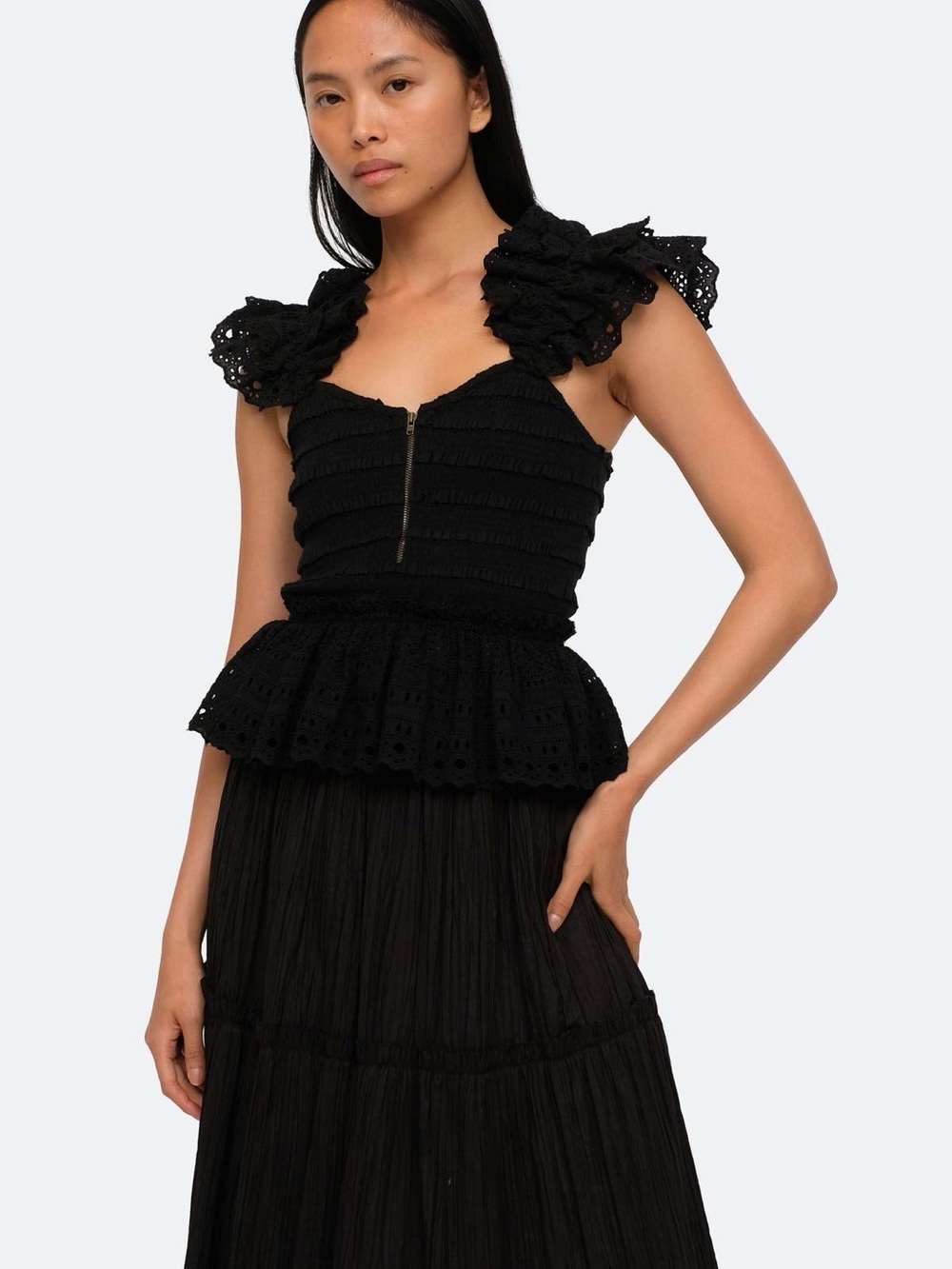 SEA NEW YORK - Marley Top in Black